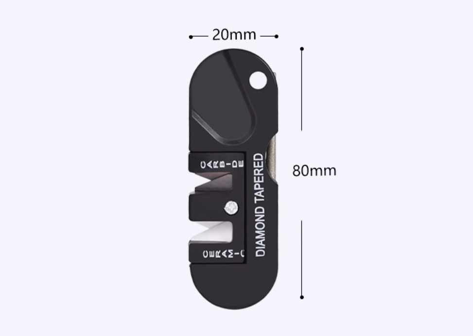 Multi-functional EDC Knife Sharpening Tool Outdoor Camping Portable Sharpener