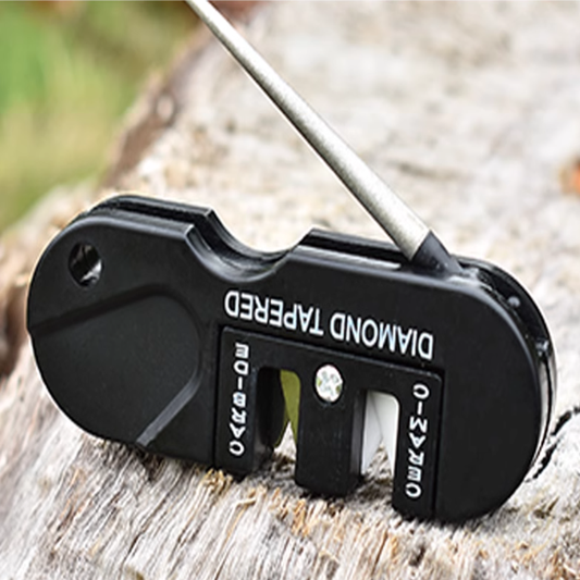 Multi-functional EDC Knife Sharpening Tool Outdoor Camping Portable Sharpener