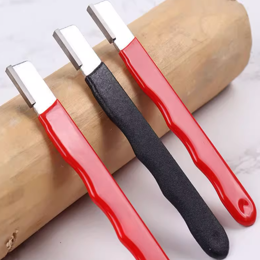 Portable Knife Sharpener for Garden Shears, Scraper, Blade Honing Tool Red